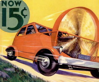 Illustration for article titled Is there anything cooler than a car with a giant propeller?